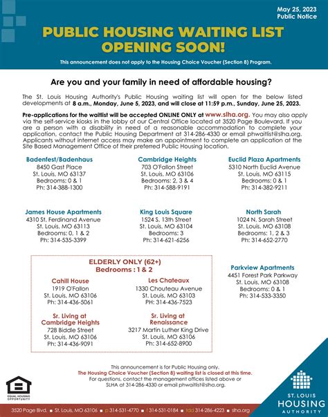 ghdhv|Public Housing Waiting List and Application.